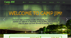 Desktop Screenshot of campjim.org